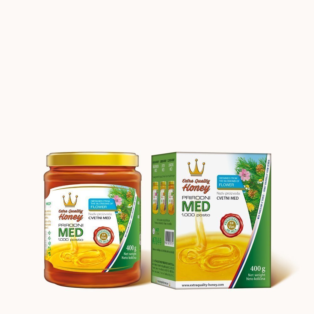 CVETNI MED 400g
