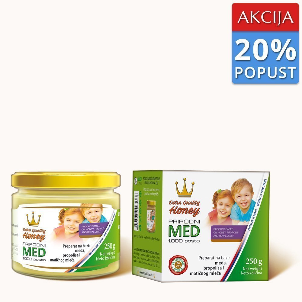 PREPARAT NA BAZI: MEDA, PROPOLISA I MLEČA