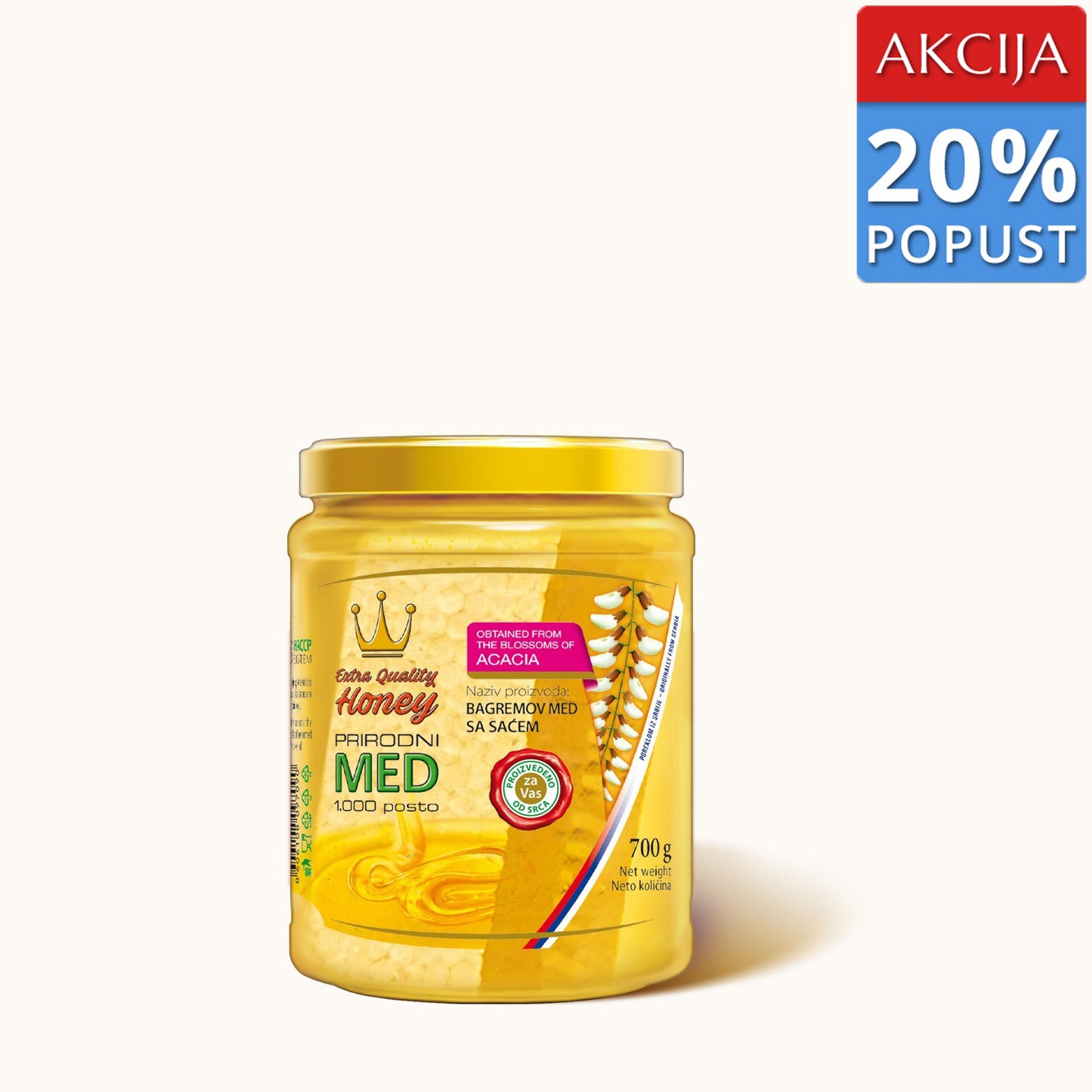 MED SA SAĆEM 700g