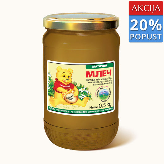 MLEČ SA POLENOM