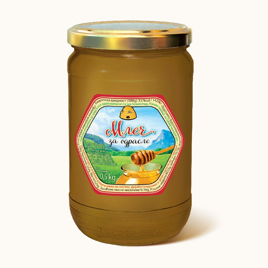 MLEČ SA POLENOM 500g